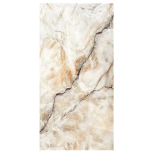 Feather Brown Polished Porcelain Tile 600x1200mm