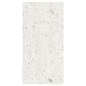 Finest Terrazo White Glazed Porcelain Tile  600x1200mm