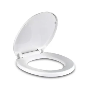Plastic Toilet Seat Orchid (White)