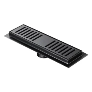 Shower Channel With Drainage Black 250mm