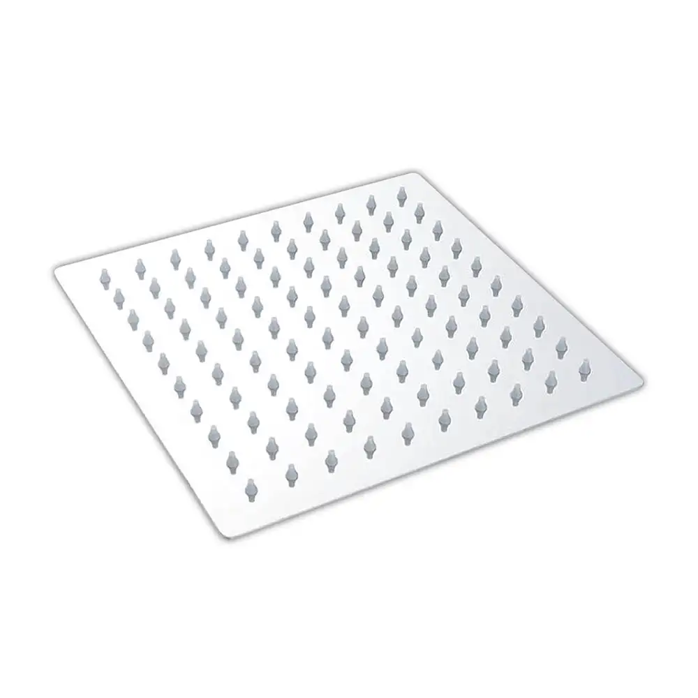 Aquavit Showerhead S/Steel Square 8" (20cm)
