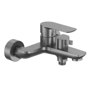 Cobra Seine Bath Mixer Exposed Gun Grey