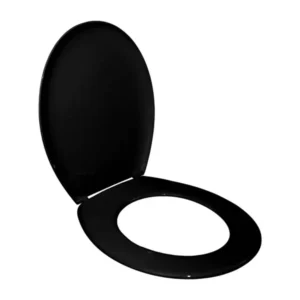 Plastic Toilet Seat Orchid (Black)