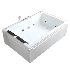 Julia 2 Seater Spa Bath White