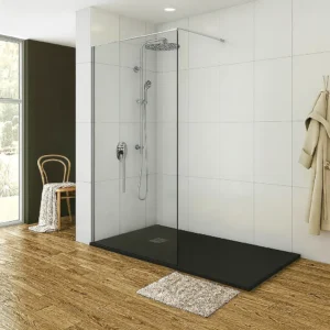 Clear Vista Shower Screen Clear Glass 900X2000X6mm