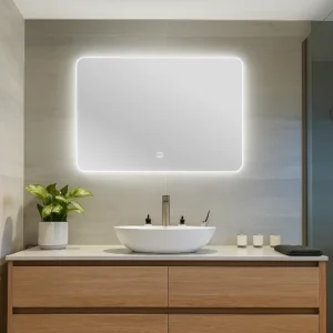 Valencia Led Mirror 3 Colour Light Function 500X600mm