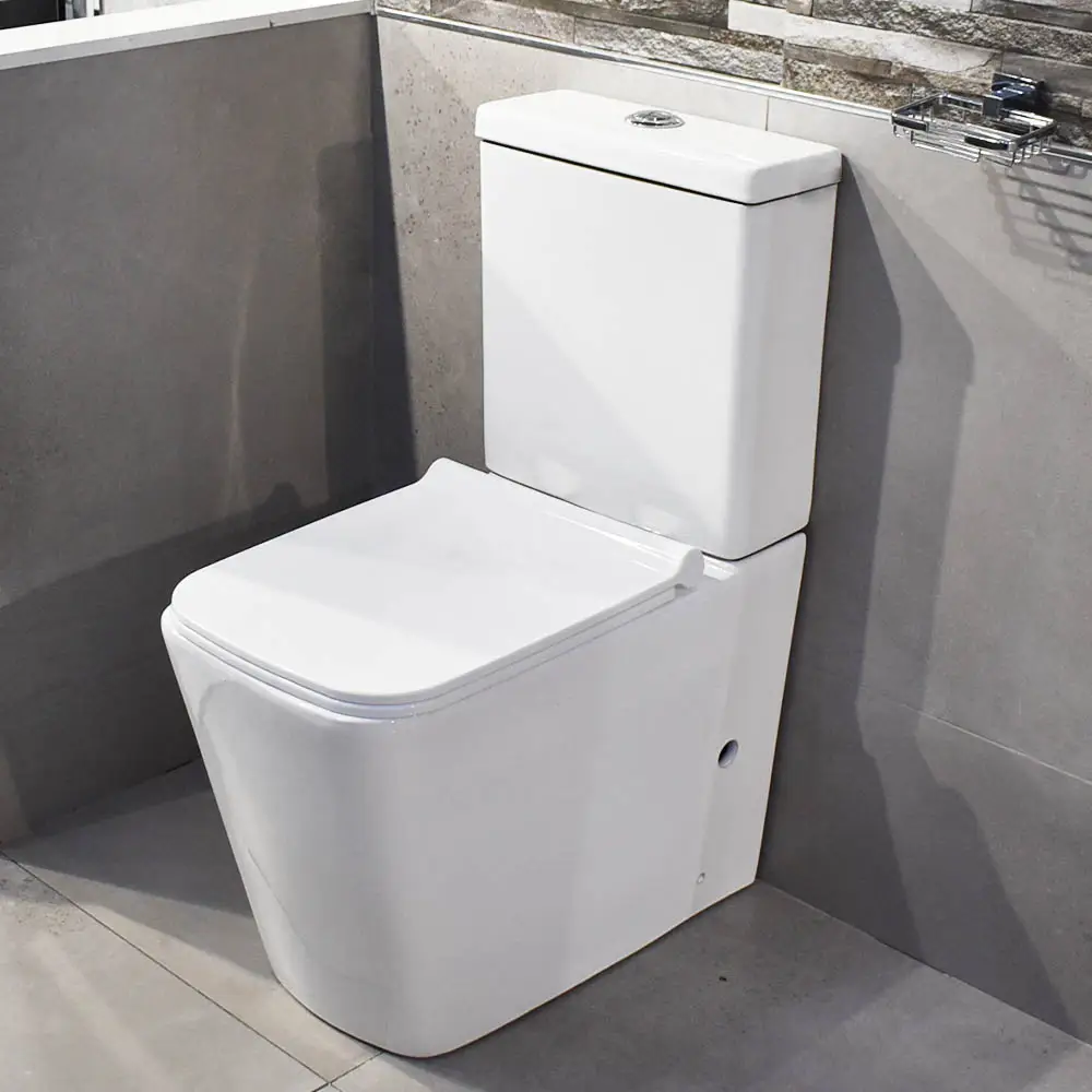 Victoria 2Pc Toilet With Seat P Trap 180mm - Image 2