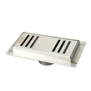 Shower Channel With Drainage Chrome 150mm