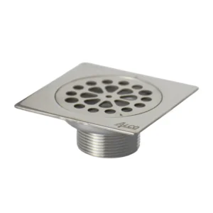 Alco Round Shower Trap Cover Chrome 100mm
