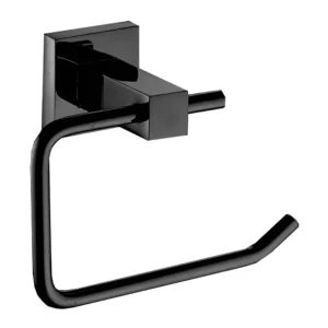Elara Black Toilet Paper Holder