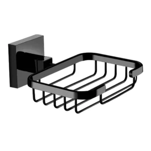 Elara Black Soap Basket