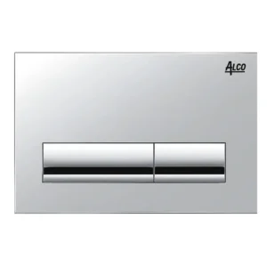 Alco Concealed Cistern Actuator Square Plate Grey