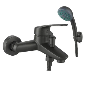 Alco Tivona Arc Bath Mixer with Hose – Grey