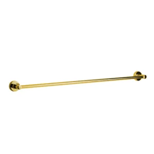 Aquavit LaDiora Single Bar Towel Rail Gold