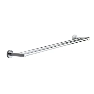 Aquavit LaDiora Double Bar Towel Rail Chrome