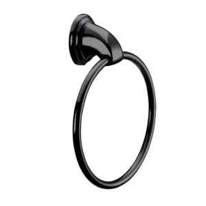 Alco Rio Towel Ring Black