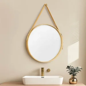 Jupiter Frame Mirror Gold 600X600mm