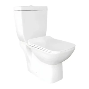 Morgan Close Couple Toilet Rimless Including Mechanism & Seat