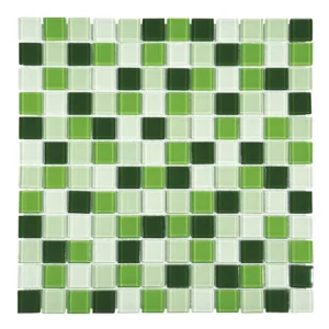 Amazon Mix Glass Mosiac  300X300X4mm