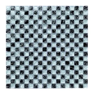 Splendid Check Glass Mosaic 300X300X6mm