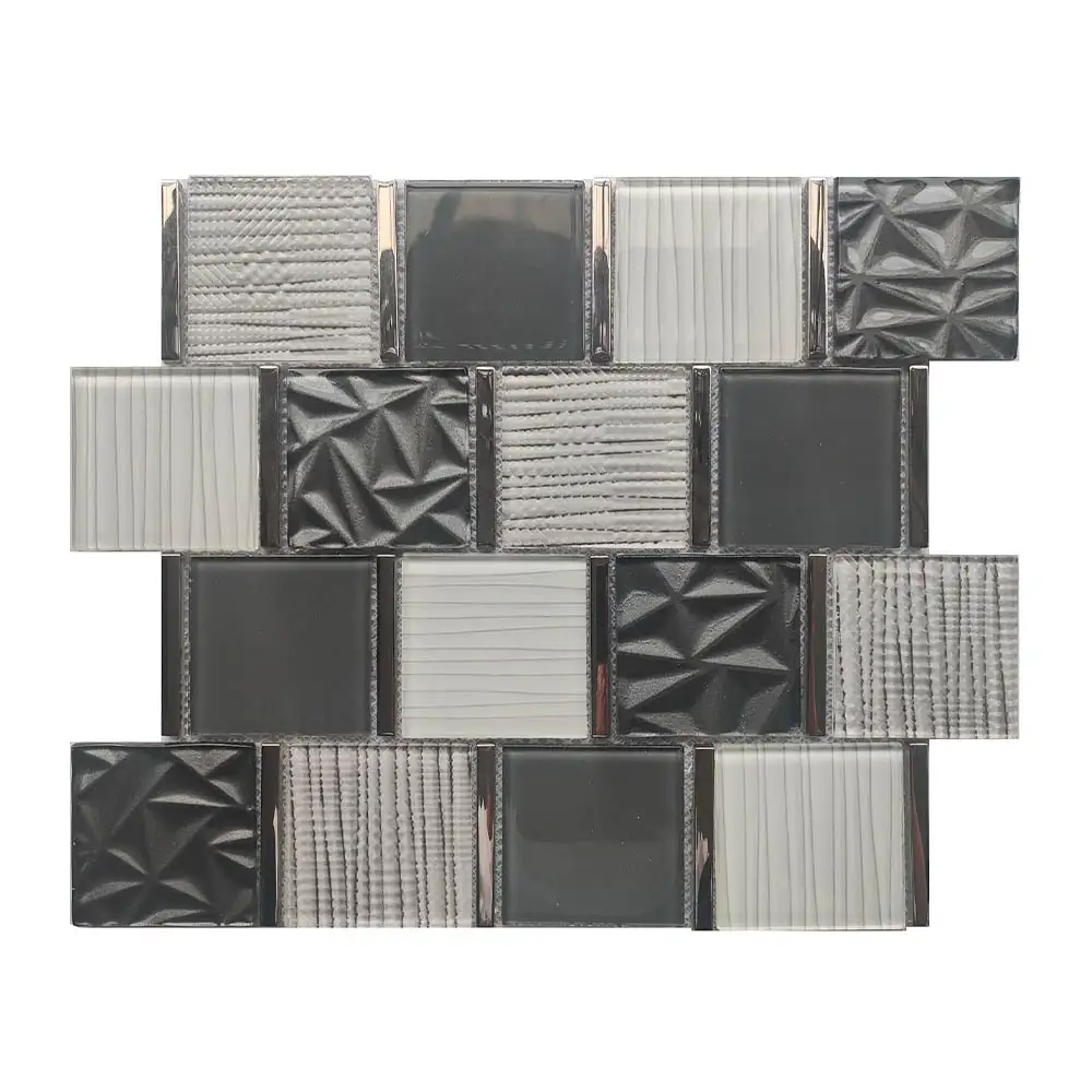 Frenzy Mix Gris Mosaic 300X300X4mm