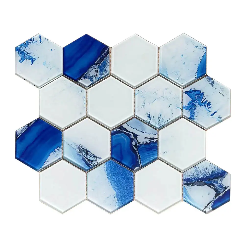 Paradise Azul Glass Mosaic 260X300X4mm