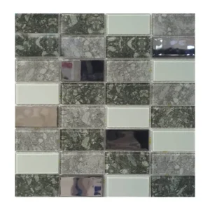 Riviera Autumn Glass Mosaic 300X300X4mm