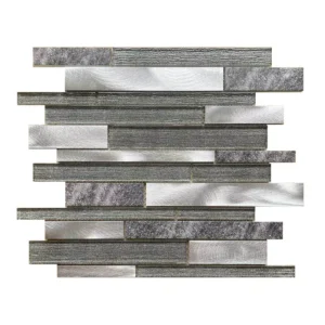 Glamour Gris Glass Mosaic 300X300X6mm