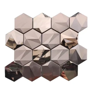 Matrix Copper Mosaic 265X300X8mm