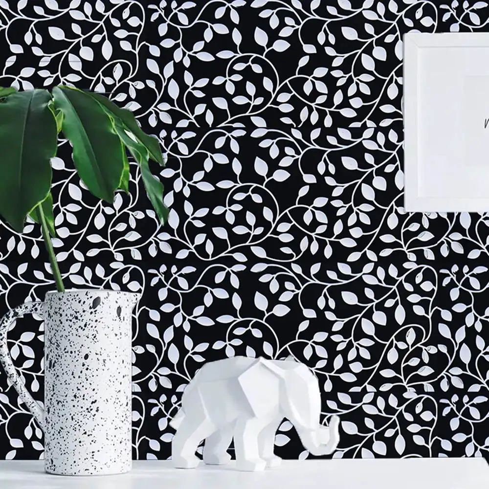 Leaf Nero Decor Wall Tile 300X600mm - Image 2