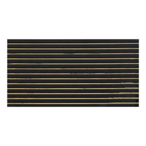 Black Decor Tile 300×600mm
