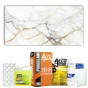 Classic Jakarta White Matt Glazed Porcelain Combo 600X1200mm