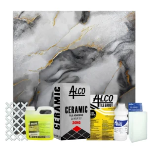 Luster Gris Sugar Glaze Matt Combo 600X600mm