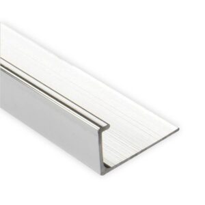 Alco Aluminium Straight Trim Mill Finish 12mm