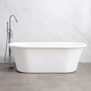 Chloe White Free Standing Bath
