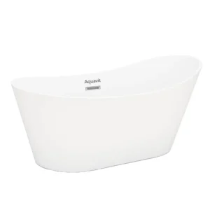 Aquavit Freestanding Bath - Marina White 1700x750x580mm