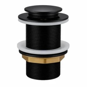 Alco Unslotted Pop Up Waste Black 170G