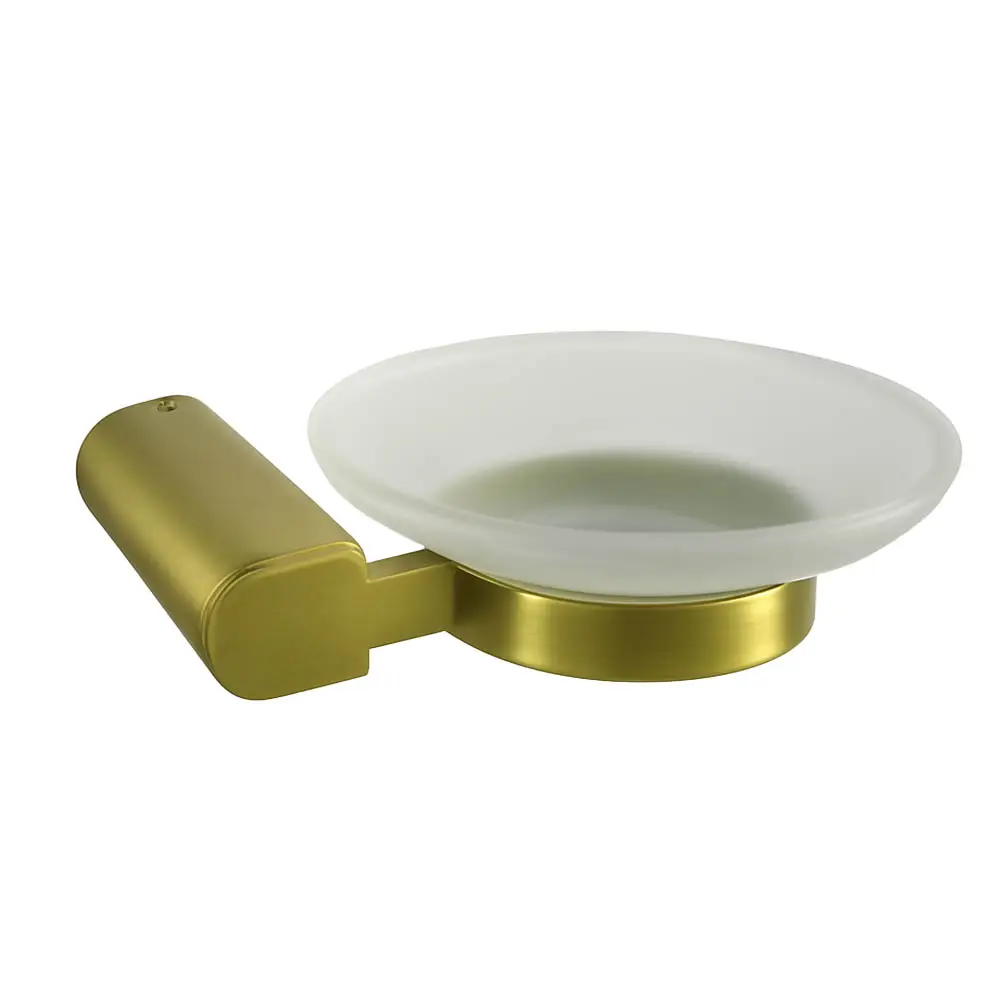 Aquavit Prestige Soap Dish Brushed Gold