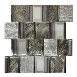 Frenzy Cloud Glass Mosaic Soft Cloud Tone Finish 300×336×4mm