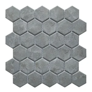 Dove Grey Mosaic Tile Soft Grey Finish 282×325×6mm
