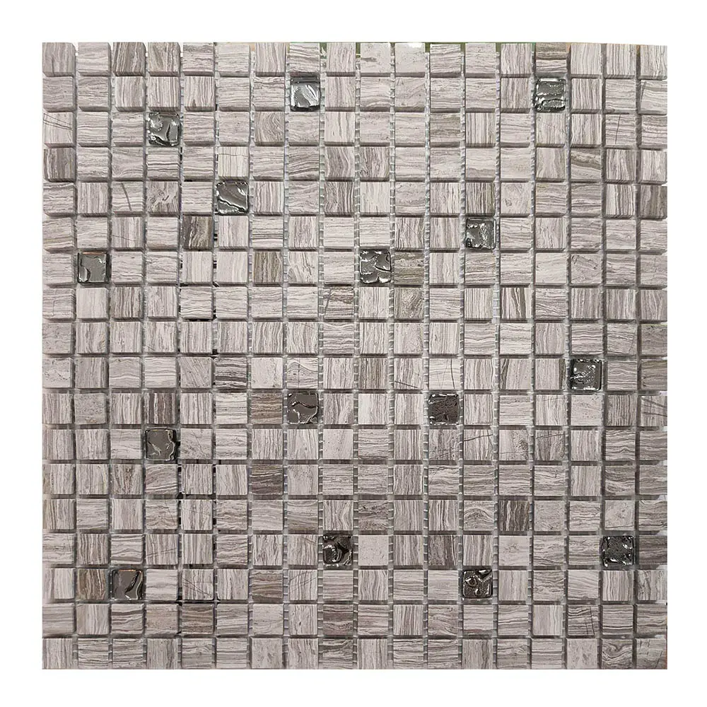 Splendid Bey Glass Mosaic Neutral Beige Tone 300×300×4mm