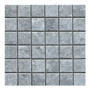 Roma Dark Grey Porcelain Mosaic Matt Finish 300×300mm