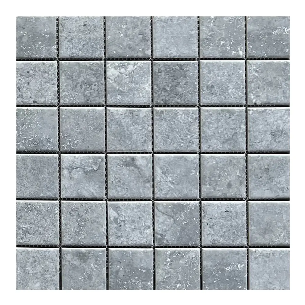 Roma Dark Grey Porcelain Mosaic Matt Finish 300×300mm
