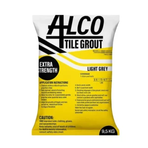 Alco Light Grey Tile Grout (9.5kg)