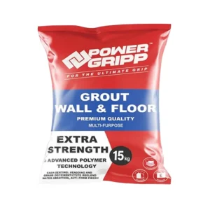 Powergripp Light Grey Grout (15kg)