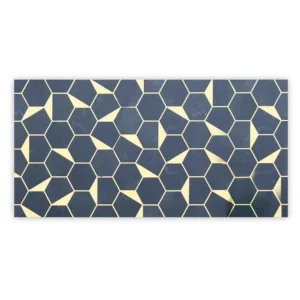 Honeycomb Grey Decor Wall Tile 300X600mm