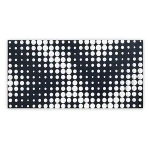 Bubble Black Decor Tile 300×600mm