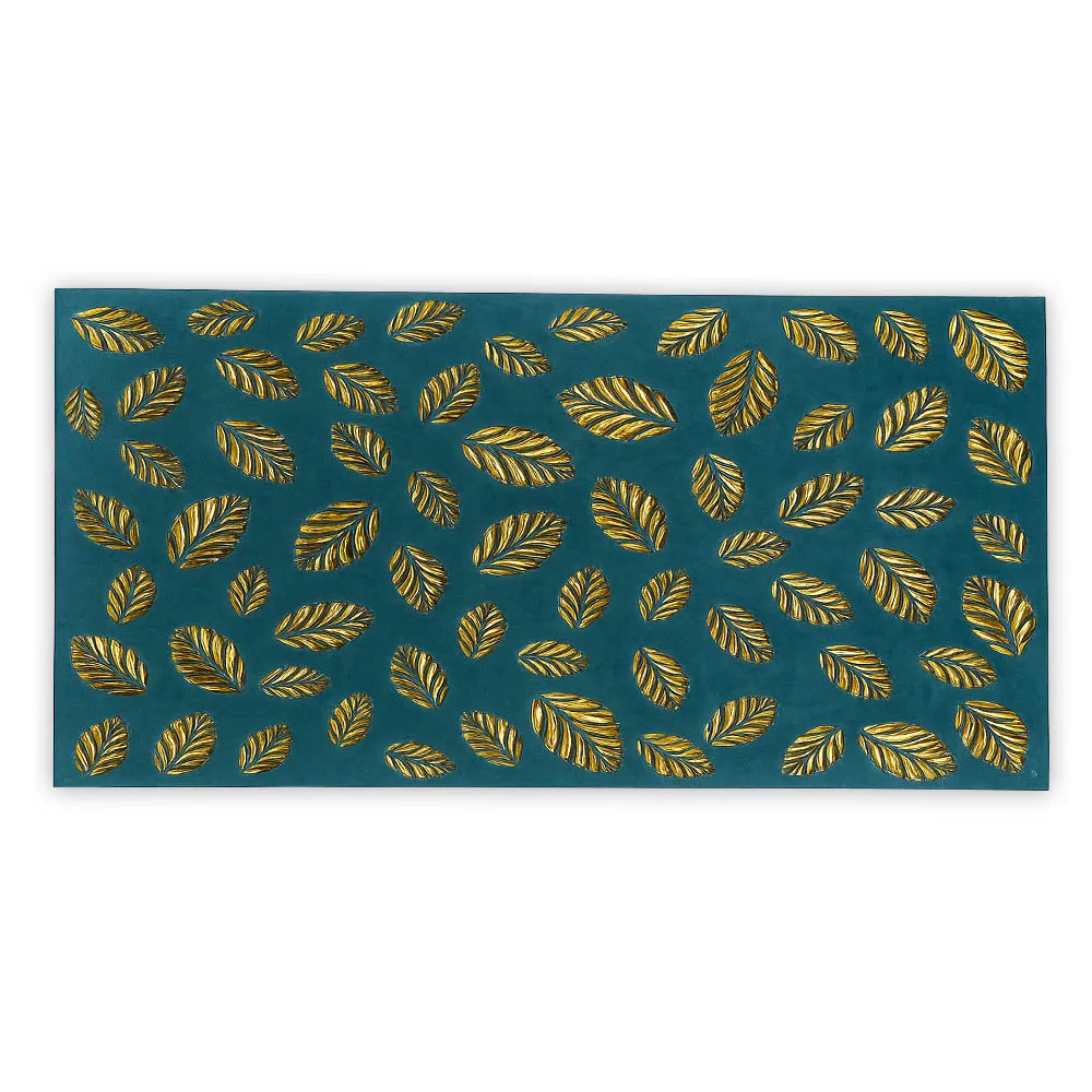 Aqua Leaves Decor Tile 300×600mm