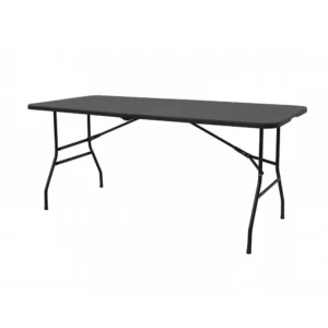Folding Table – 6ft Rectangle Black 1800×700×740mm