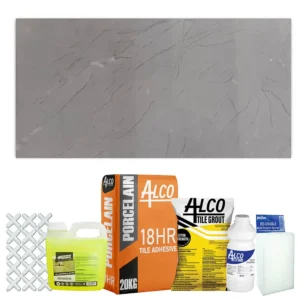 Thunder Grey  Glazed Polished Porcelain Combo 600X1200mm